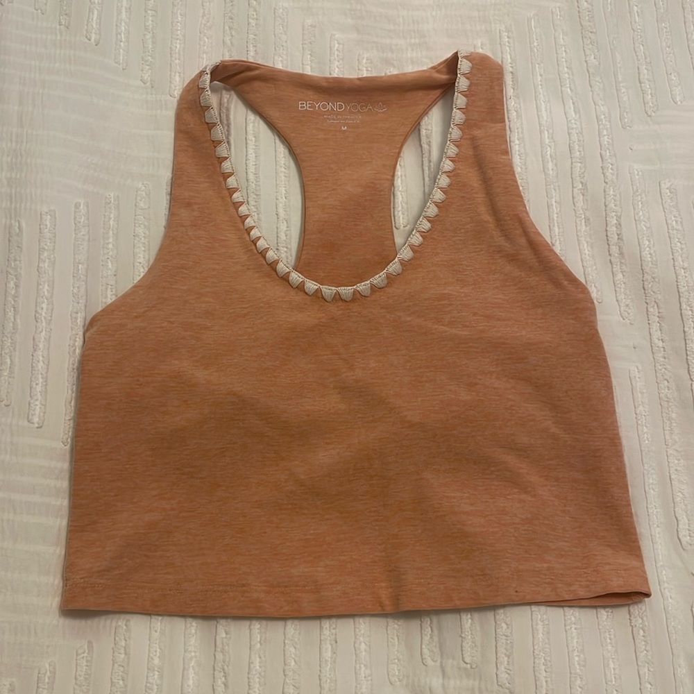 Beyond Yoga Spacedye Cropped Yoga Top
